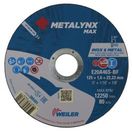 MAX 125x1,6x22,23 STEEL/INOX