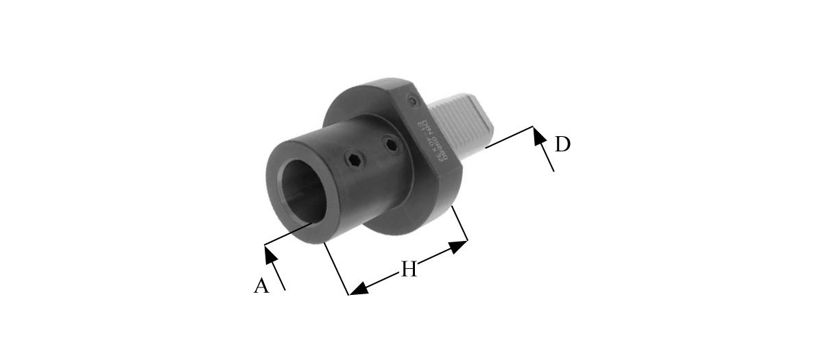 HOLDER FORM E1 25 MM VDI 50